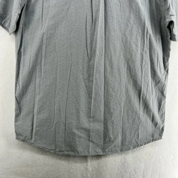 O'Neill Button-Up Shirt Men's Sz 2XL Gray Regular Fit Double Pocket Collared - Picture 9 of 12